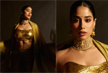 Janhvi stuns in 24K gold-plated couture at Akansha Ranjan Kapoor’s pre-wedding celebrations